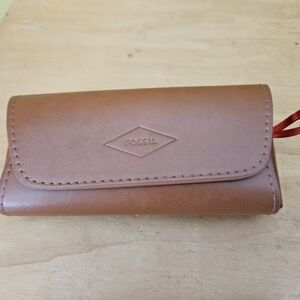 Fossil Brown Eyeglass Case